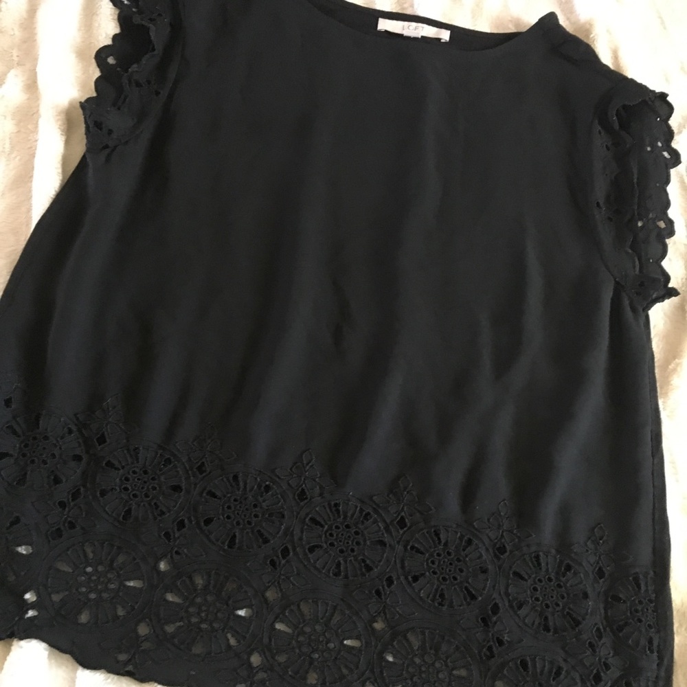 Loft black top
